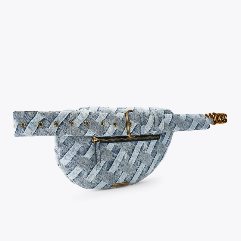 Kurt Geiger Denim Kensington Belt Bag Denim | NYDJEA-384