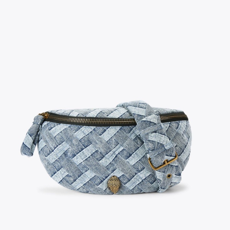 Kurt Geiger Denim Kensington Belt Bag Denim | NYDJEA-384