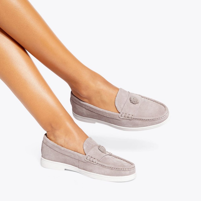 Kurt Geiger Eagle Drench Loafer Taupe | CMFDNX-640