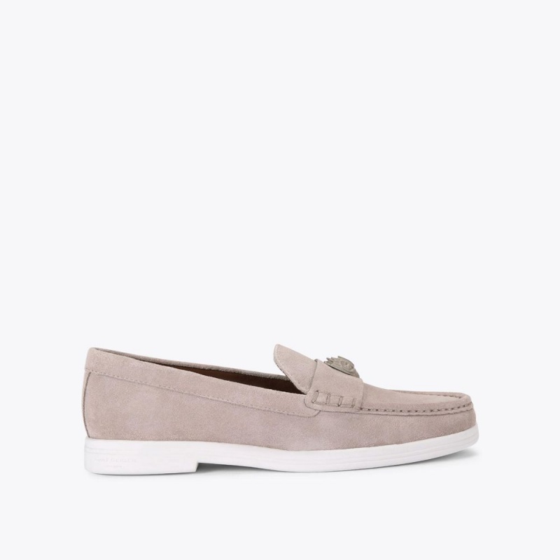 Kurt Geiger Eagle Drench Loafer Taupe | CMFDNX-640