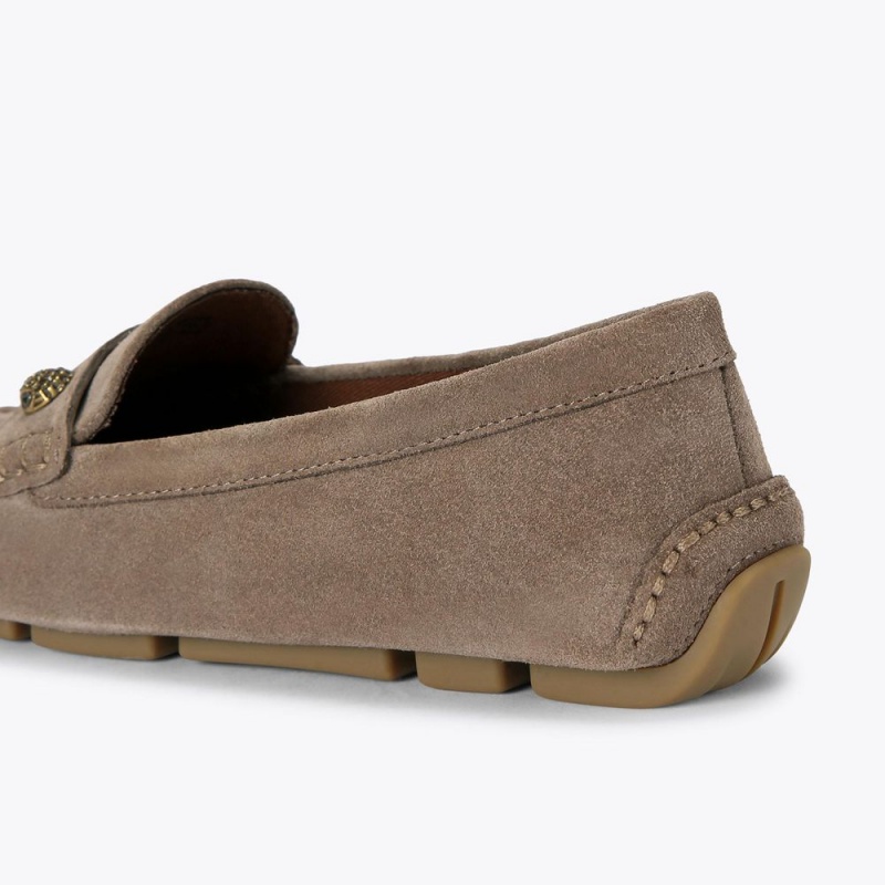 Kurt Geiger Eagle Driver Loafer Taupe | FYSKBC-439