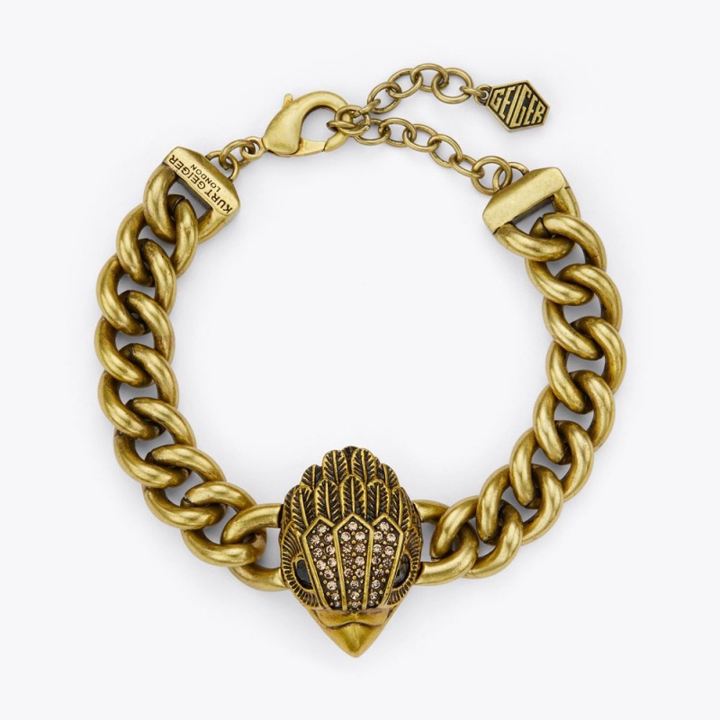 Kurt Geiger Eagle Grosolan Bracelet Aurii | TCRFKN-142