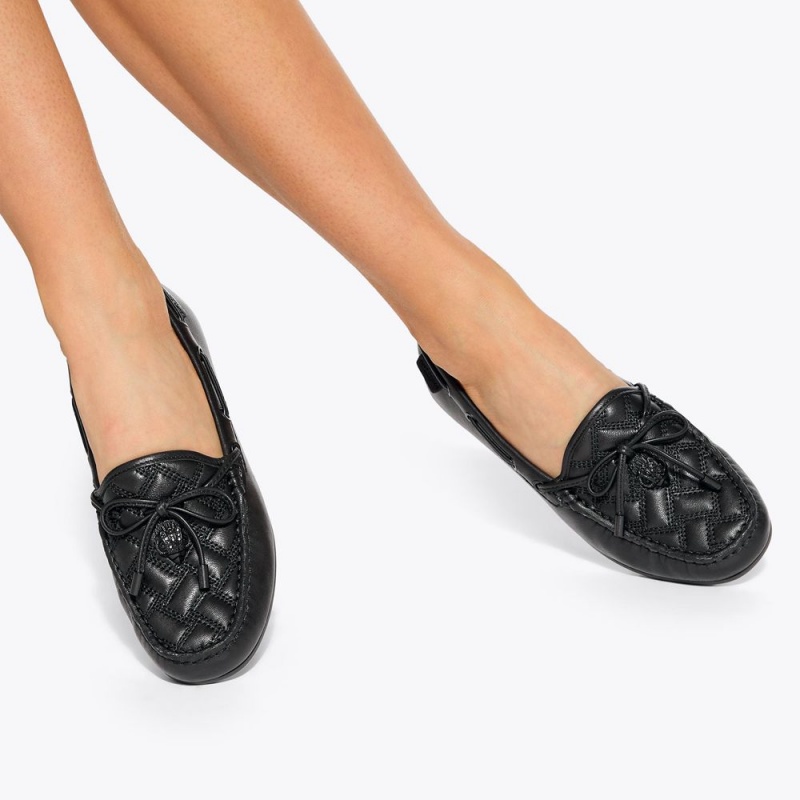 Kurt Geiger Eagle Moccasin Drench Plati Negrii | FBPWYO-859