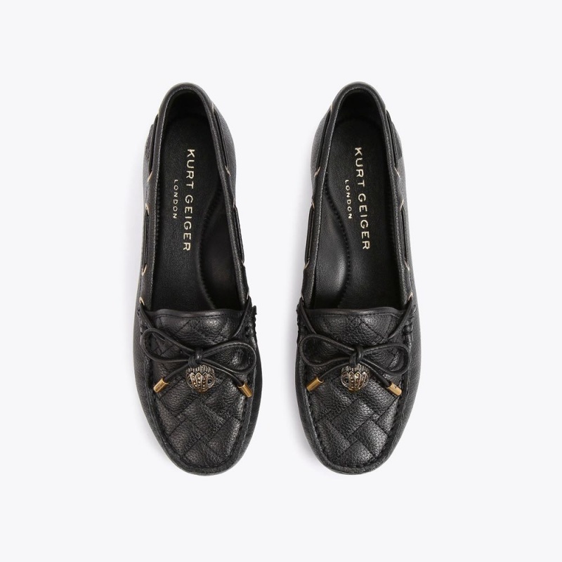 Kurt Geiger Eagle Moccasin Loafer Negrii | VIJOZQ-219