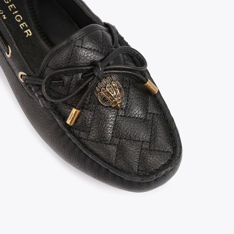 Kurt Geiger Eagle Moccasin Loafer Negrii | VIJOZQ-219