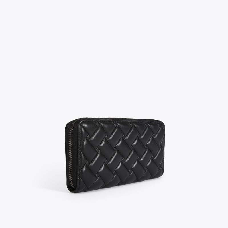 Kurt Geiger Eagle Zip Wallet Negrii | MVXGQK-102