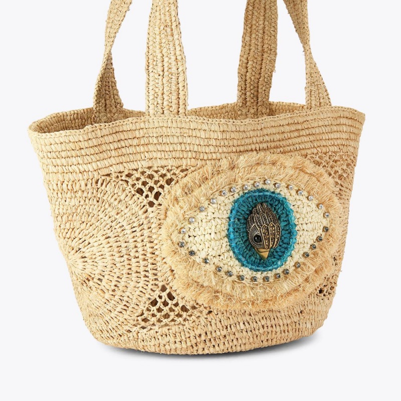 Kurt Geiger Evil Eye Basket Bag Bej | RHDJLQ-891