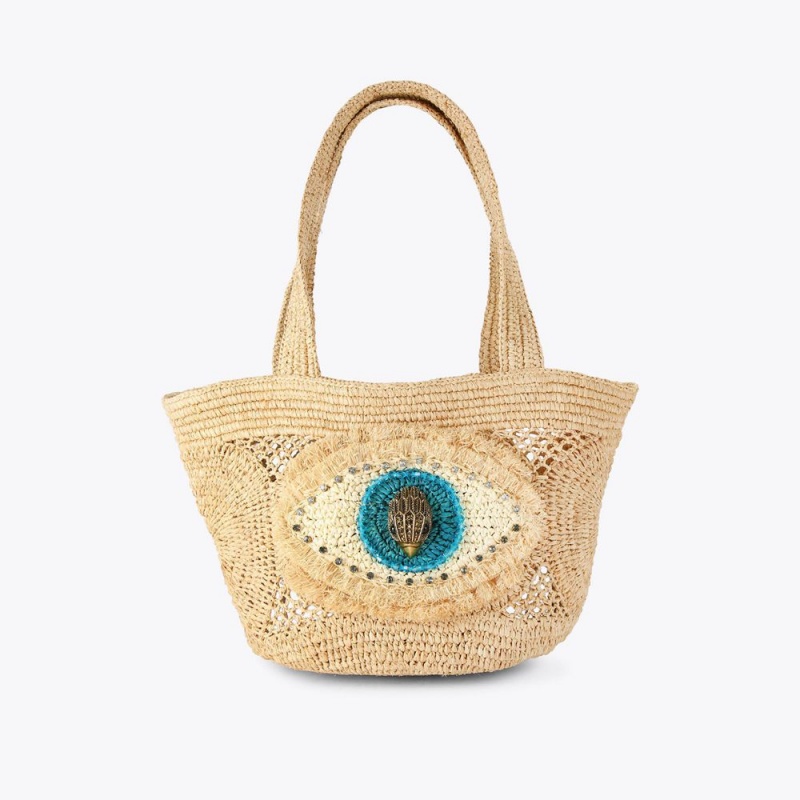 Kurt Geiger Evil Eye Basket Bag Bej | RHDJLQ-891