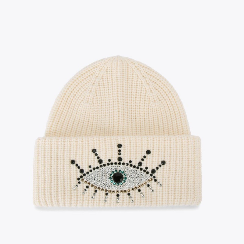 Kurt Geiger Evil Eye Beanie Albi | WJSHTP-401