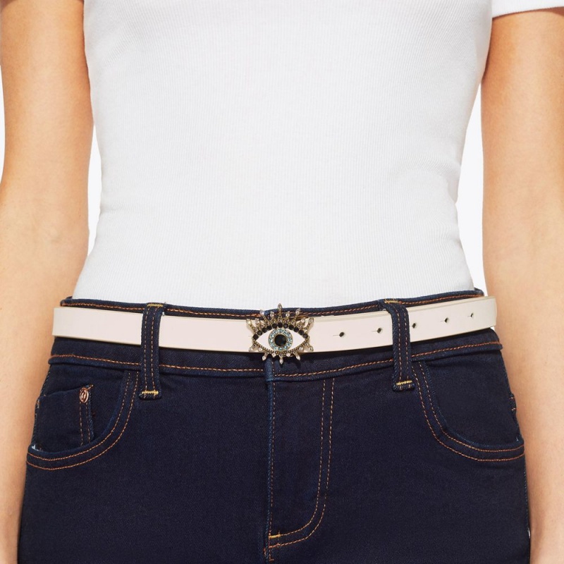 Kurt Geiger Evil Eye Belt Albi | QOSJXG-457