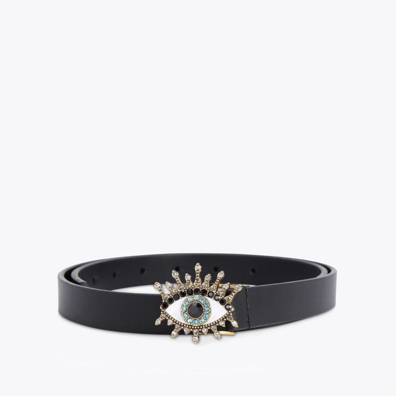 Kurt Geiger Evil Eye Belt Negrii | SFXLKA-609