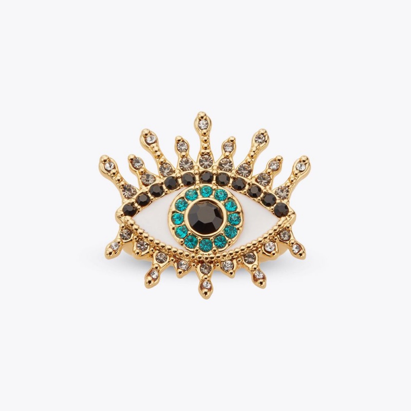 Kurt Geiger Evil Eye Cocktail Ring Aurii | UXVPFY-820