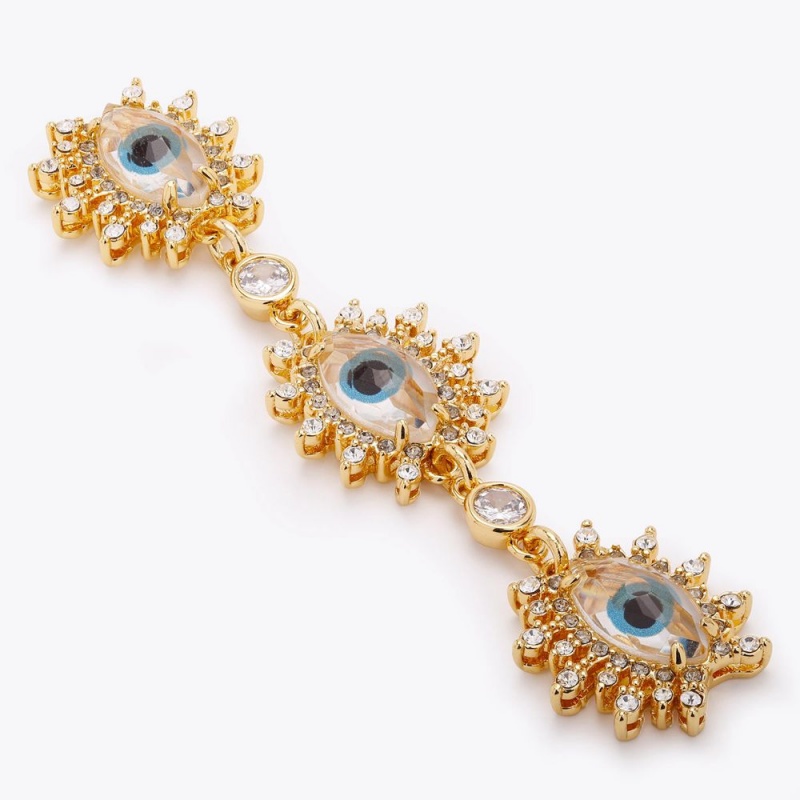 Kurt Geiger Evil Eye Earrings Aurii | UWVGRO-254