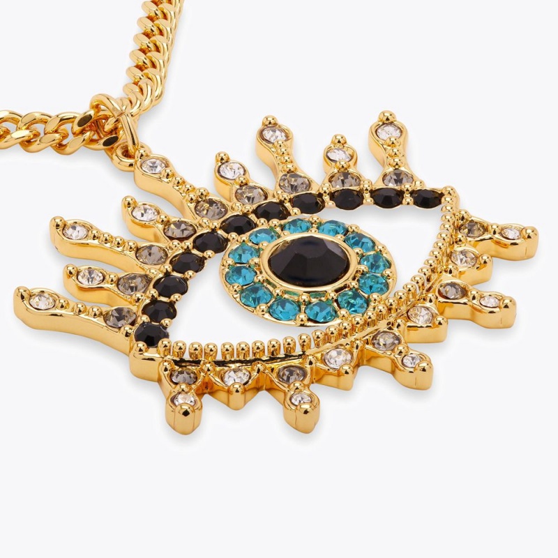 Kurt Geiger Evil Eye Necklace Aurii | QUKHFL-965