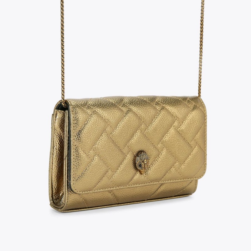 Kurt Geiger Extra Mini Kensington Bag Bronze | YKIGFH-154