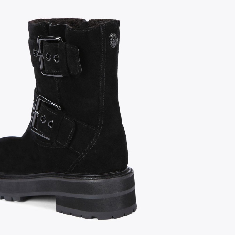 Kurt Geiger Hackney Biciclist Boot Negrii | PTUKSZ-356