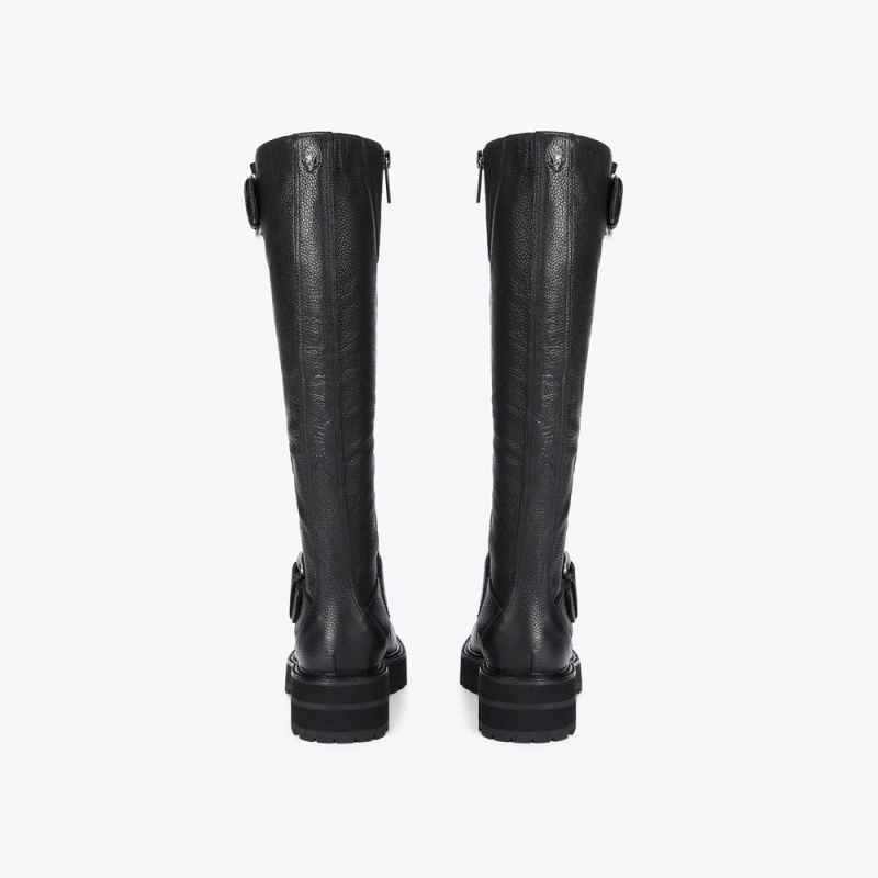 Kurt Geiger Hackney Knee Boot Negrii | KMWLGZ-593