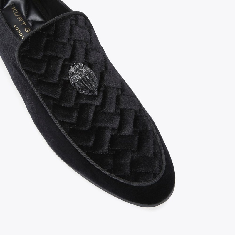 Kurt Geiger Hugh Eagle Head Loafer Negrii | LVPOAG-537