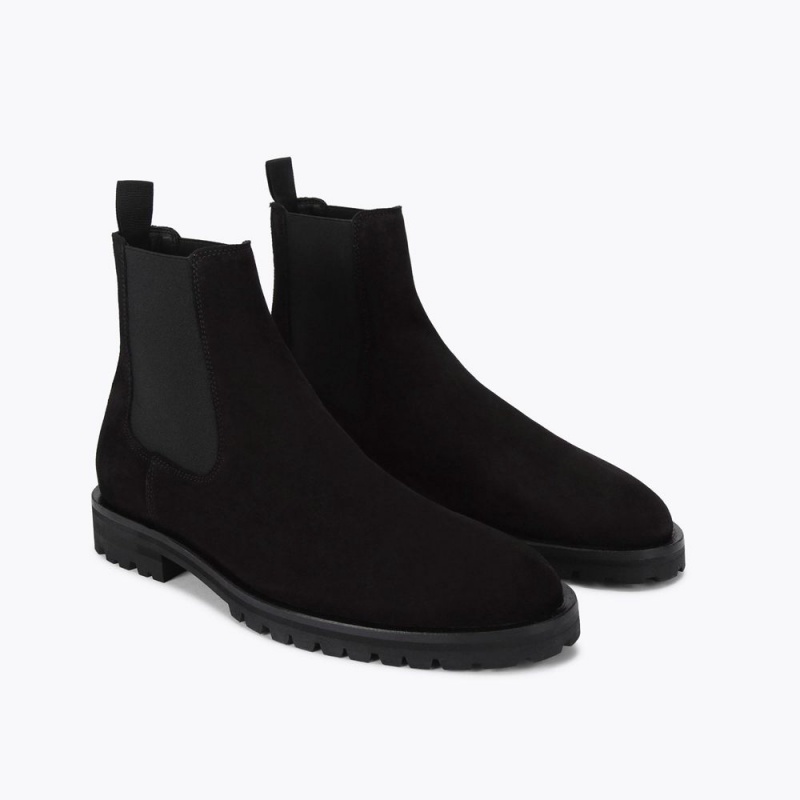 Kurt Geiger Hunt Chelsea Boot Negrii | GQEWUV-537