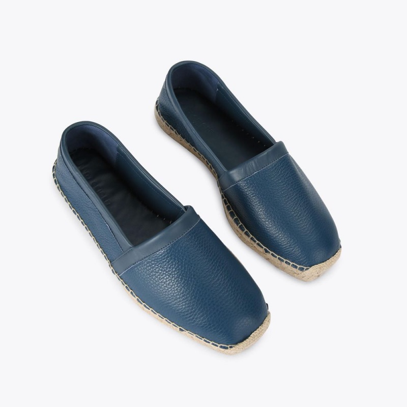 Kurt Geiger Isaac Espadrile Albastri | KSYDUT-349