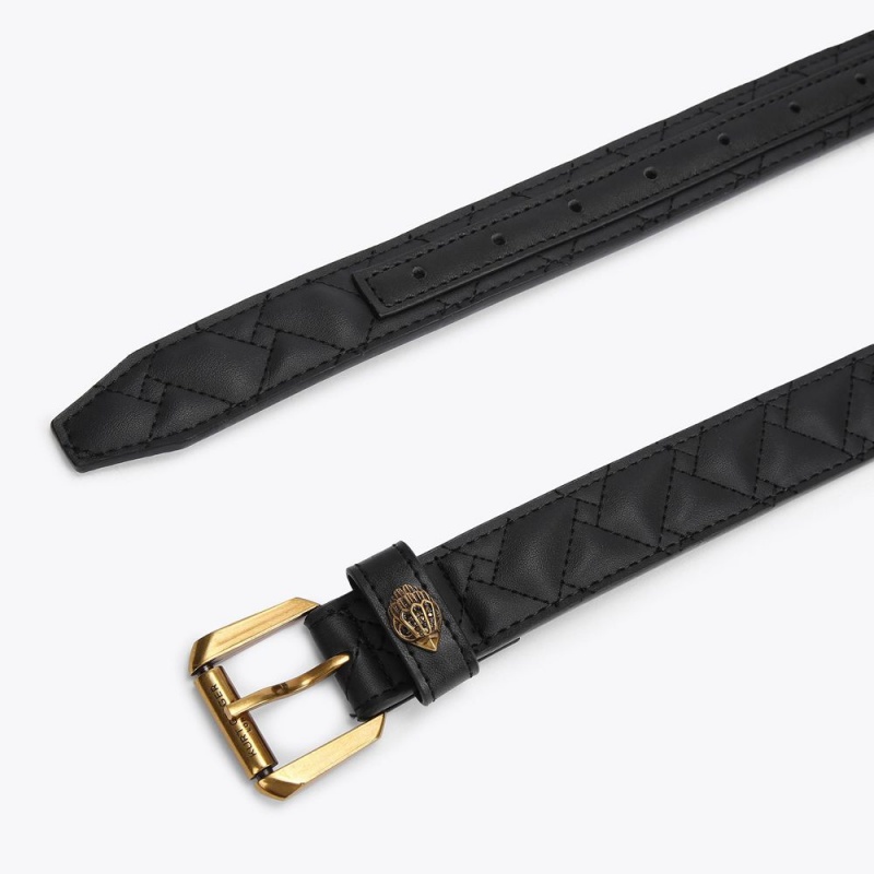 Kurt Geiger Kensington Belt Negrii | NSJBHX-405