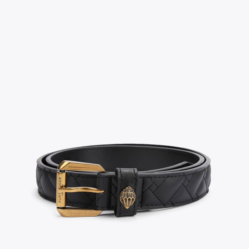 Kurt Geiger Kensington Belt Negrii | NSJBHX-405