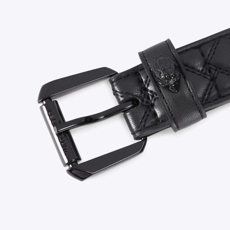 Kurt Geiger Kensington Belt Negrii | OBHDJC-138