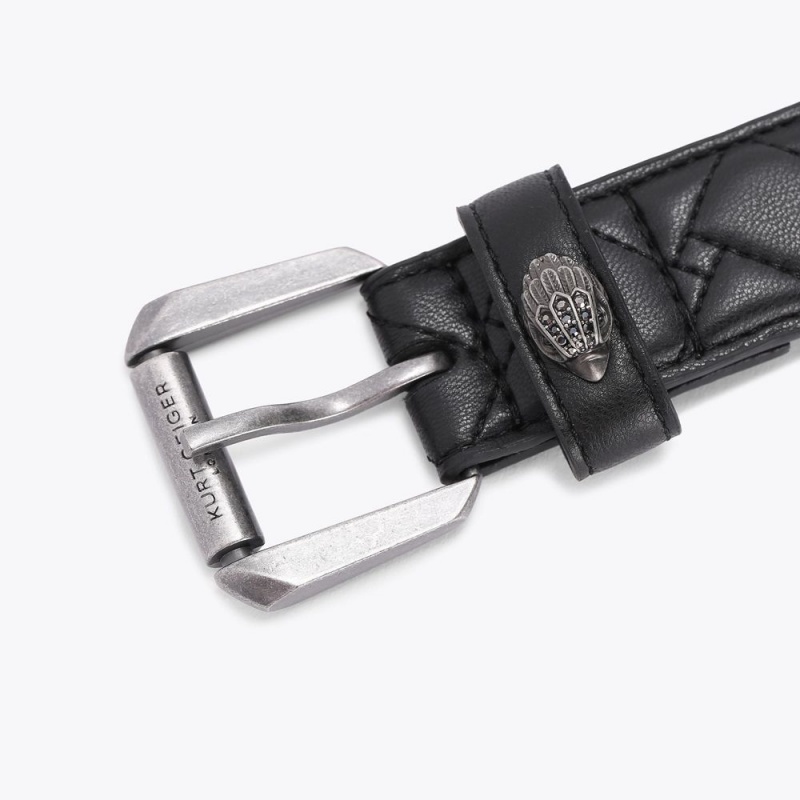 Kurt Geiger Kensington Belt Negrii | YWCPLA-548