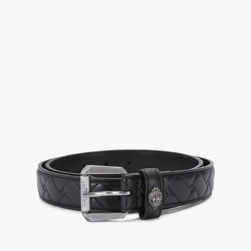 Kurt Geiger Kensington Belt Negrii | YWCPLA-548