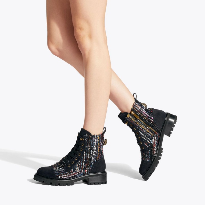 Kurt Geiger Kensington Combat Boot Negrii | XLBSKZ-069