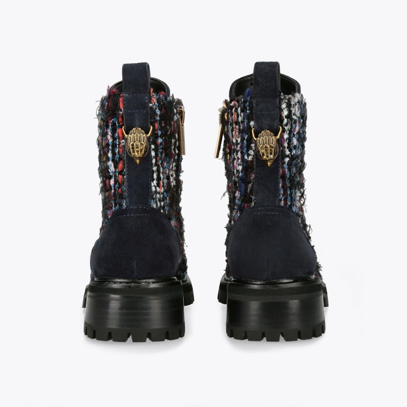 Kurt Geiger Kensington Combat Boot Negrii | XLBSKZ-069