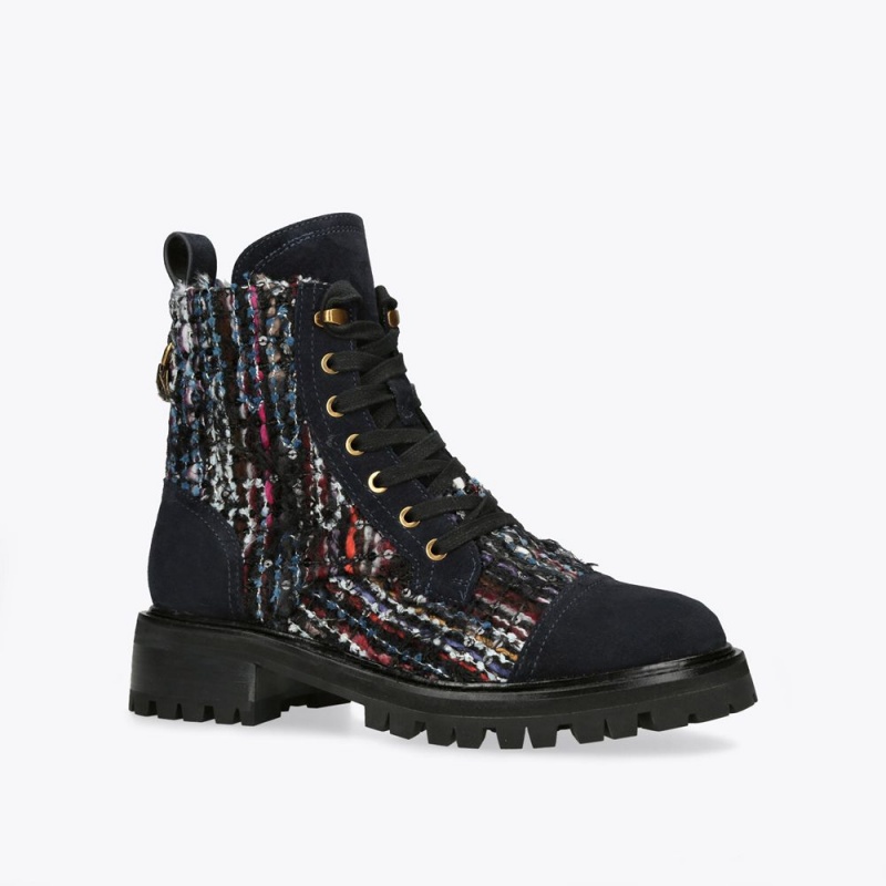 Kurt Geiger Kensington Combat Boot Negrii | XLBSKZ-069