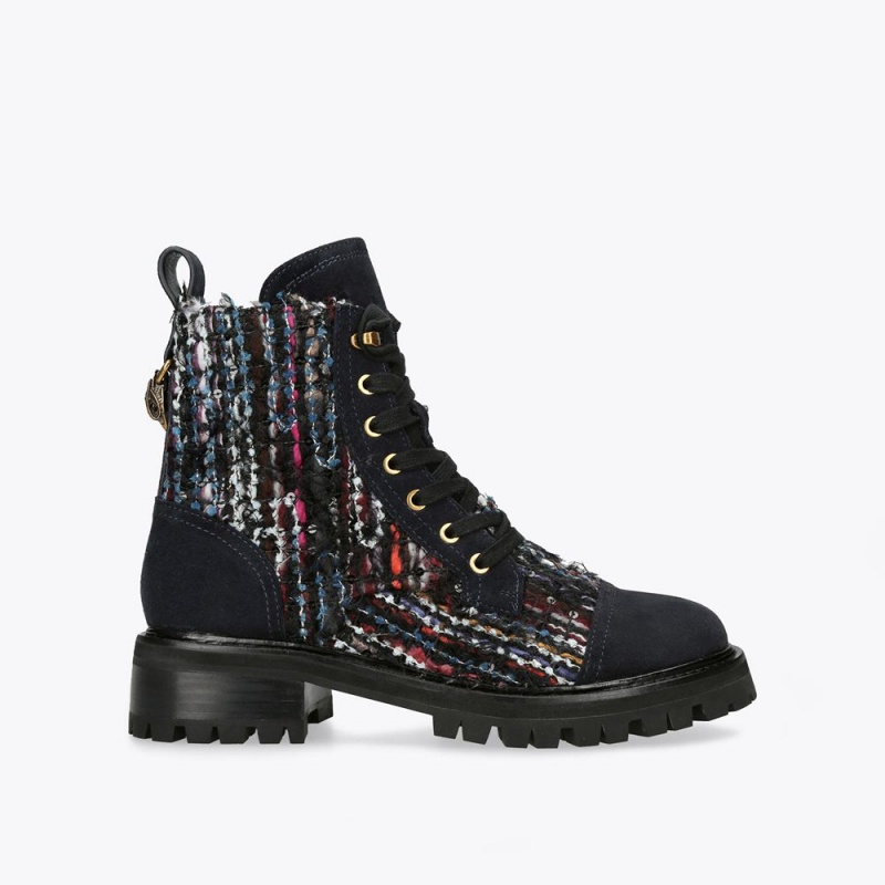 Kurt Geiger Kensington Combat Boot Negrii | XLBSKZ-069