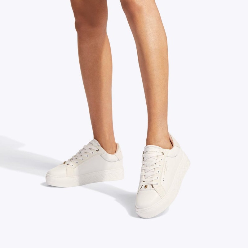 Kurt Geiger Kensington Cupsole Sneaker Albi | FNMEAD-358