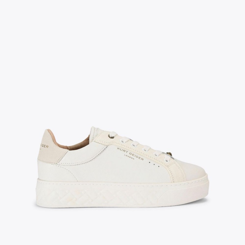 Kurt Geiger Kensington Cupsole Sneaker Albi | FNMEAD-358