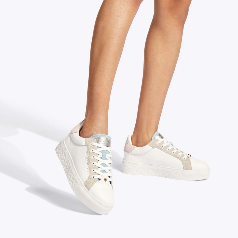 Kurt Geiger Kensington Cupsole Sneaker Albi Bej | NZTHXG-642