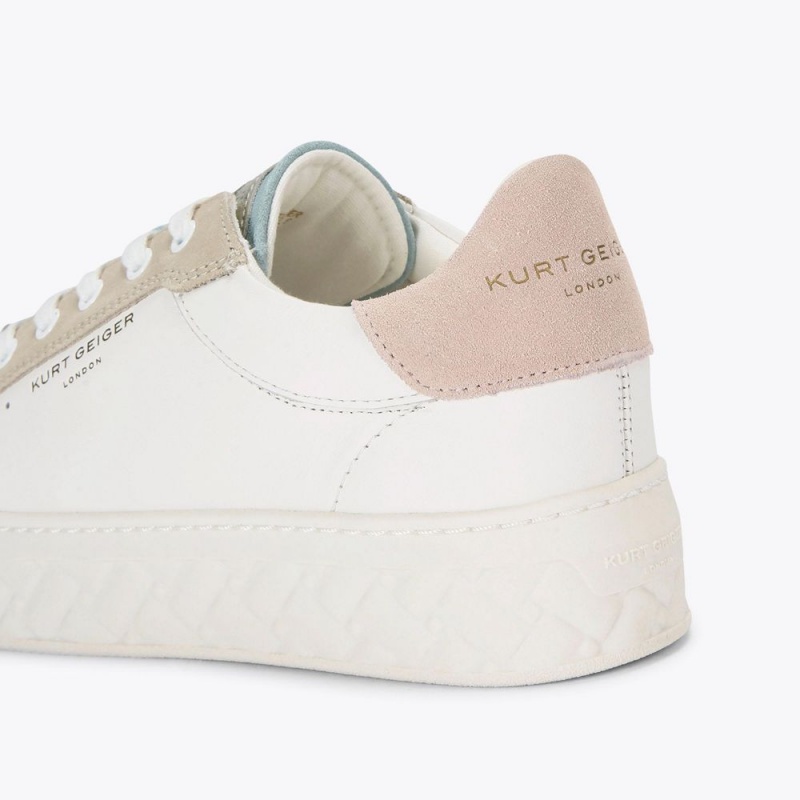 Kurt Geiger Kensington Cupsole Sneaker Albi Bej | NZTHXG-642