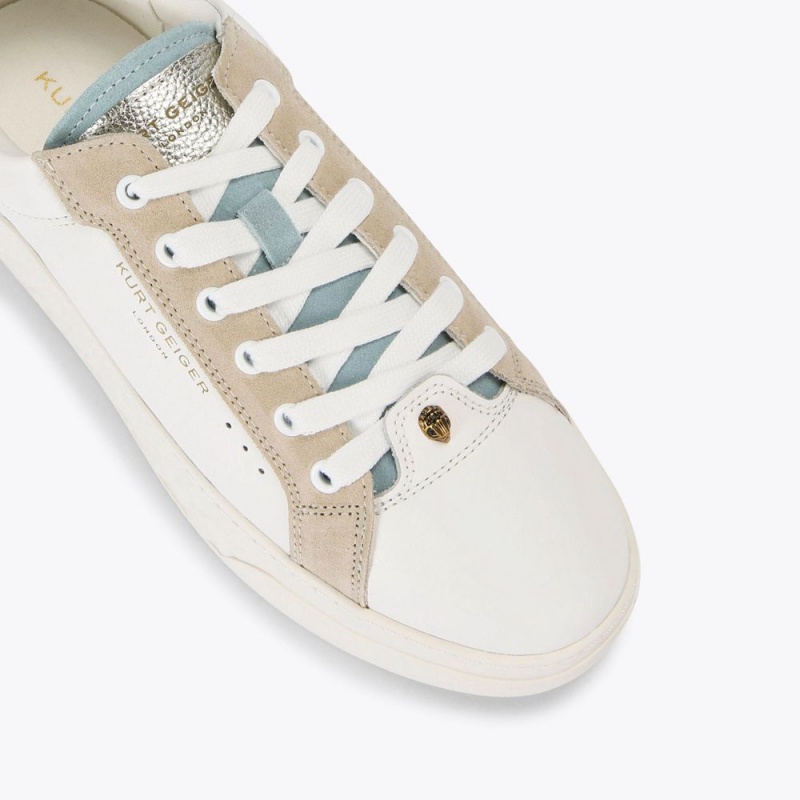 Kurt Geiger Kensington Cupsole Sneaker Albi Bej | NZTHXG-642