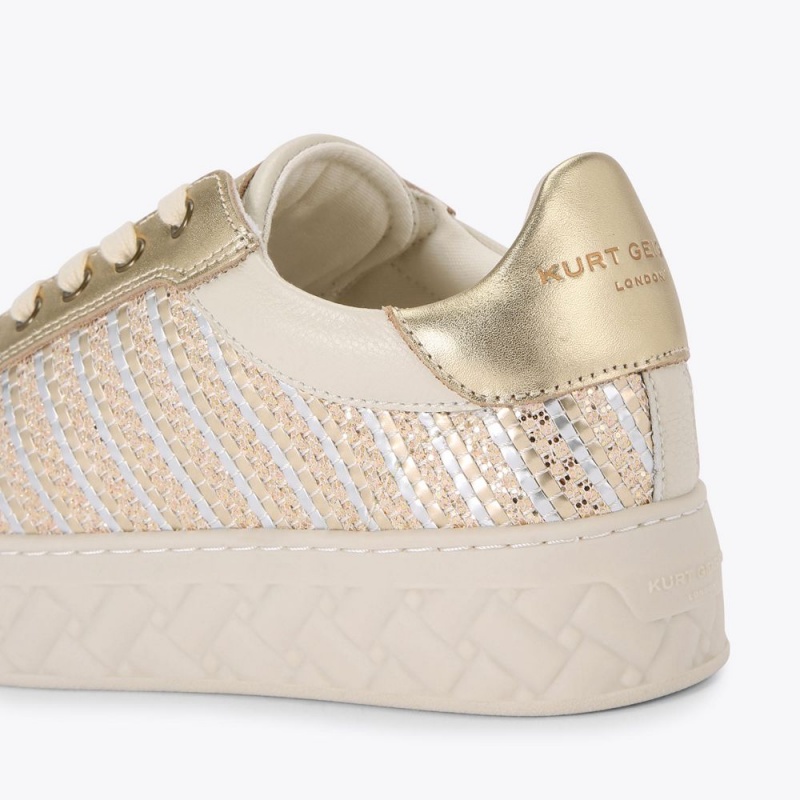 Kurt Geiger Kensington Cupsole Sneaker Bej Aurii | OWUZSR-063