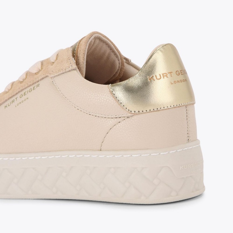 Kurt Geiger Kensington Cupsole Sneaker Bej Aurii | SGYUFR-875