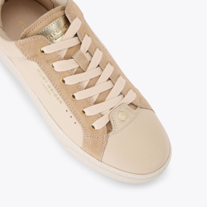 Kurt Geiger Kensington Cupsole Sneaker Bej Aurii | SGYUFR-875