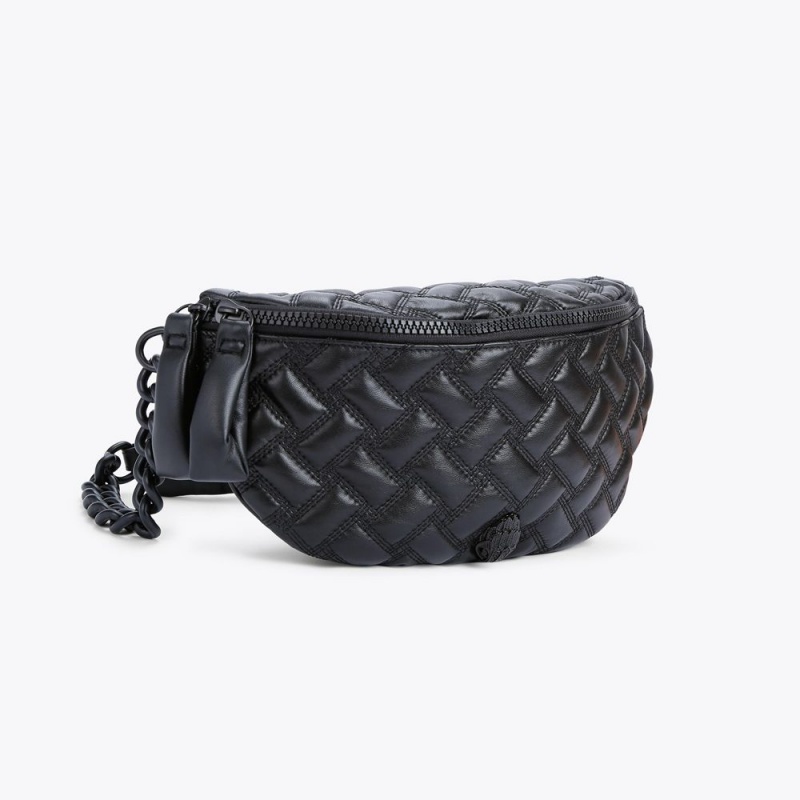 Kurt Geiger Kensington Drench Belt Bag Negrii | GYPVWJ-984