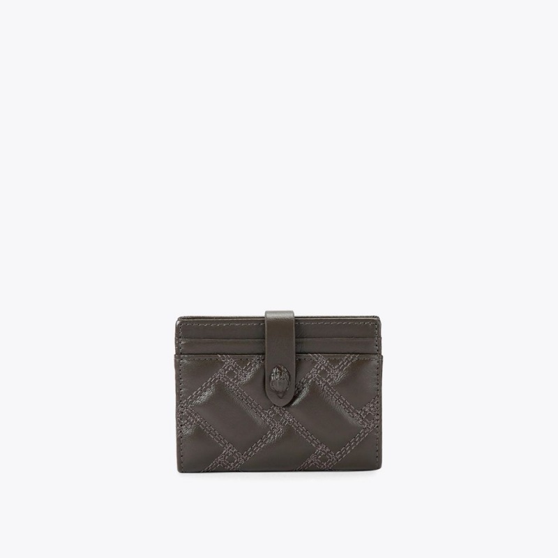 Kurt Geiger Kensington Drench Card Holder Maro Inchis | IJUQCA-763