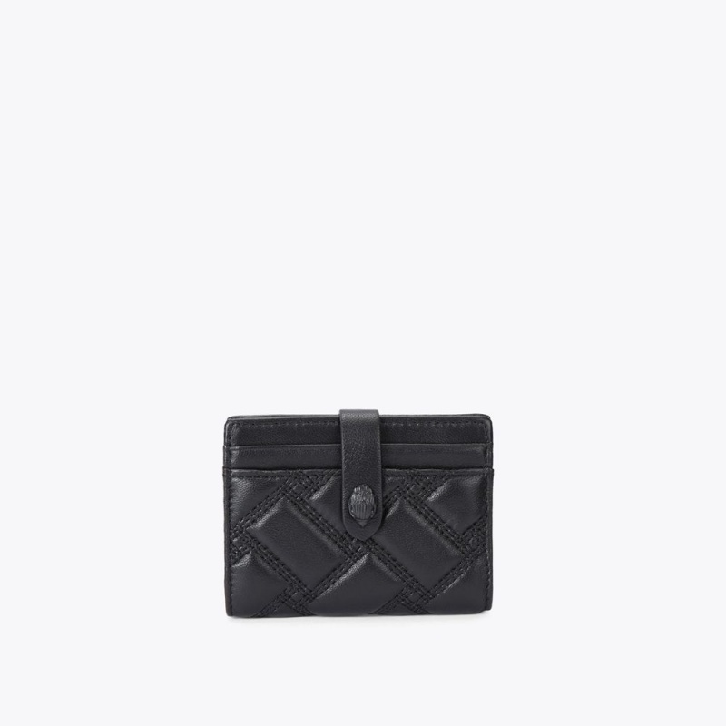 Kurt Geiger Kensington Drench Card Holder Negrii | HMKANE-421