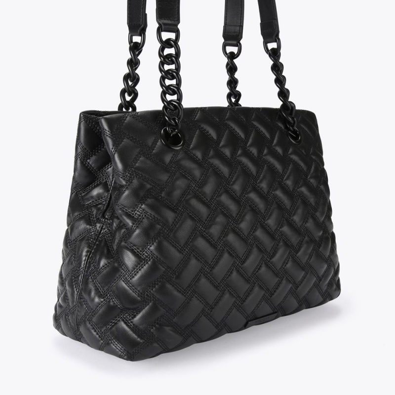 Kurt Geiger Kensington Drench Tote Bag Negrii | AUKPYT-907