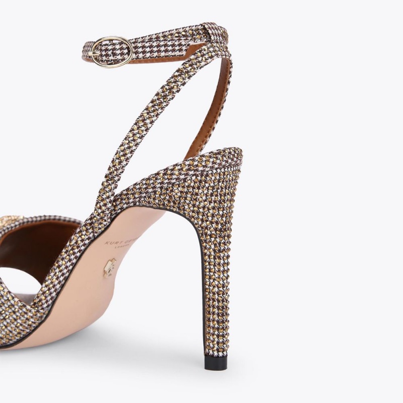 Kurt Geiger Kensington Heel Bej | HZWGDK-607