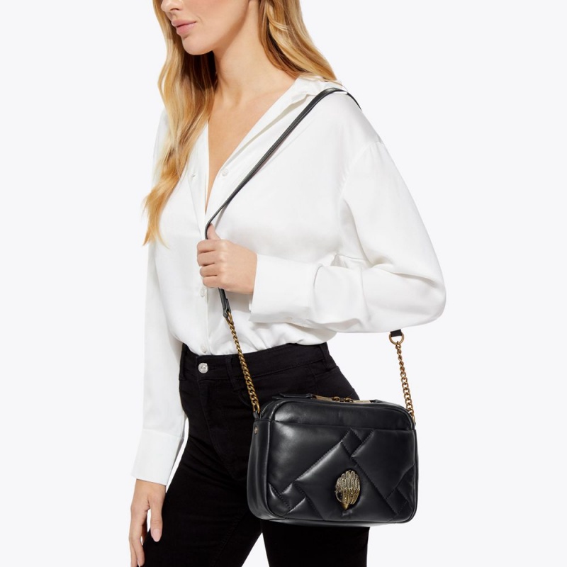 Kurt Geiger Kensington Puff Camera Bag Negrii | WLOFGH-978