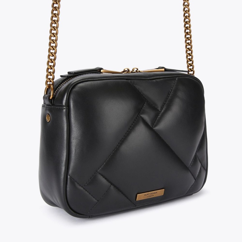 Kurt Geiger Kensington Puff Camera Bag Negrii | WLOFGH-978