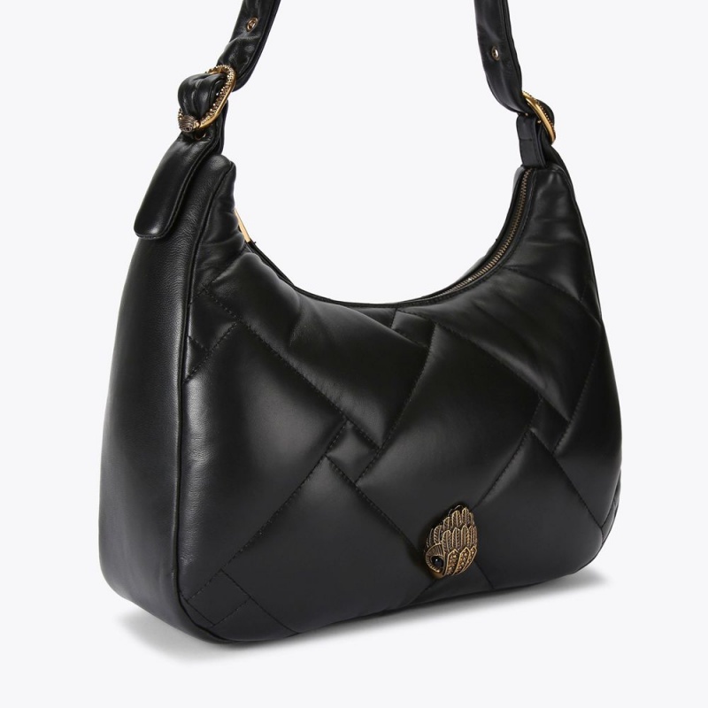 Kurt Geiger Kensington Puff Hobo Bag Negrii | UMSDPA-158