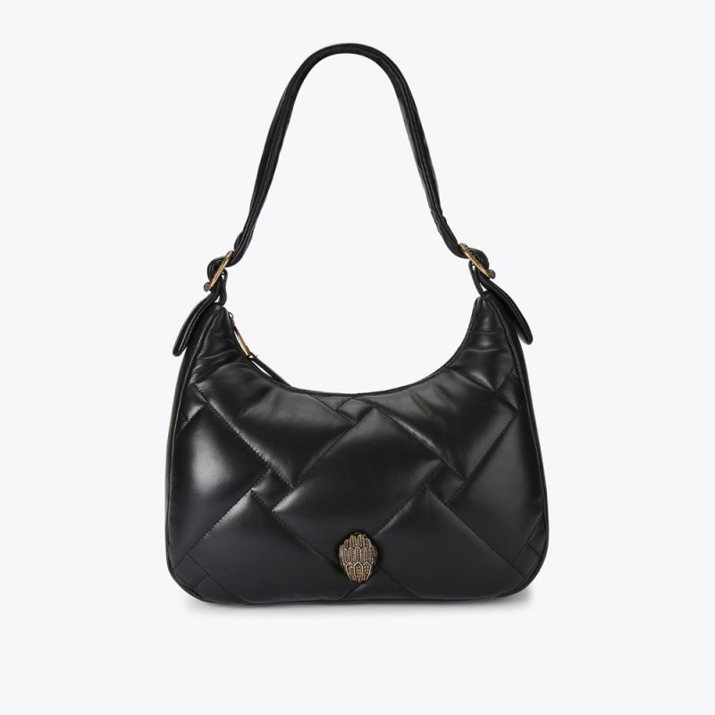 Kurt Geiger Kensington Puff Hobo Bag Negrii | UMSDPA-158